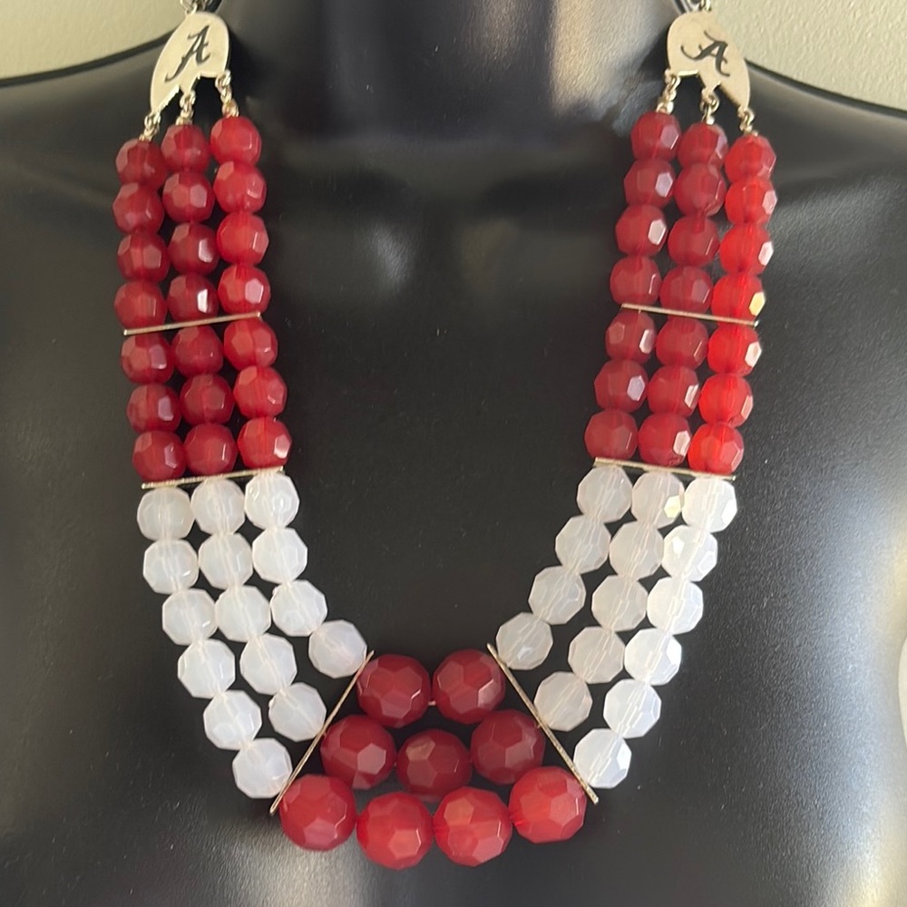 Alabama Crimson Tide Stadium Necklace